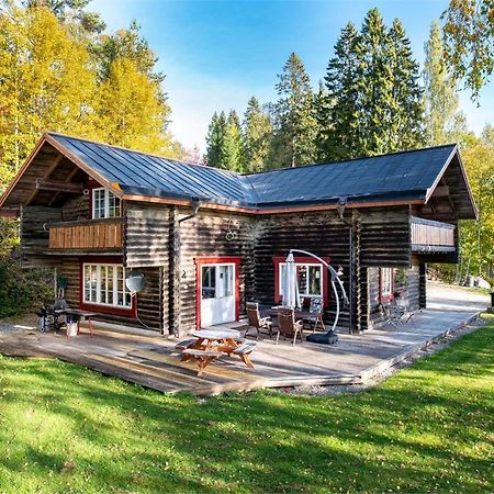 버그시요 Luxurious Log House - Graensfors 354 아파트 외부 사진